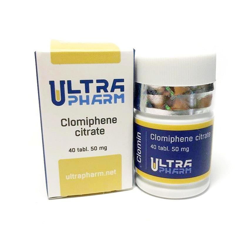 Кломид (Кломифен) от Ultra-Pharm 40 таб, 50мг/таб — Мужская поддержка ...