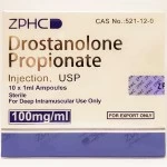 Drostanalone Propionate (ZPHC, реплика) 10 ампул - 100мг/амп