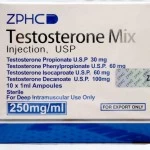 Testosterone Mix (ZPHC, Реплика) 10 ампул - 250мг/ампула
