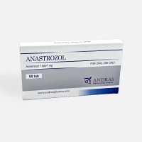 ANASTRAZOLE (Andras) 60 таб - 1мг/таб