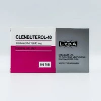 Clenbuterol-40 (Lykalabs.info, до 11.2026) 100 таб - 40мкг/таб