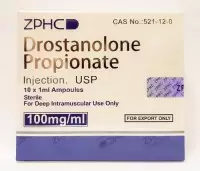 Drostanalone Propionate (ZPHC, реплика) 10 ампул - 100мг/амп