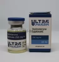 Testosterone Cypionate (Ultra Pharm, до 08.2025) 10 мл - 250мг/мл