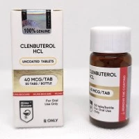 Clenbuterol HCL (Hilma) 50 таб - 40мкг/таб